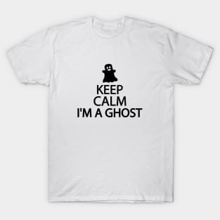 Keep calm I'm a ghost T-Shirt